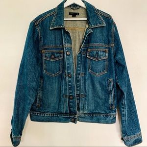 J. Crew Classic Denim Jean Jacket in Large